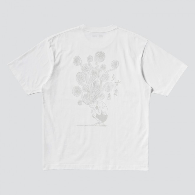 Uzumaki x UT MANGA curation UT Graphic T-Shirt (back)